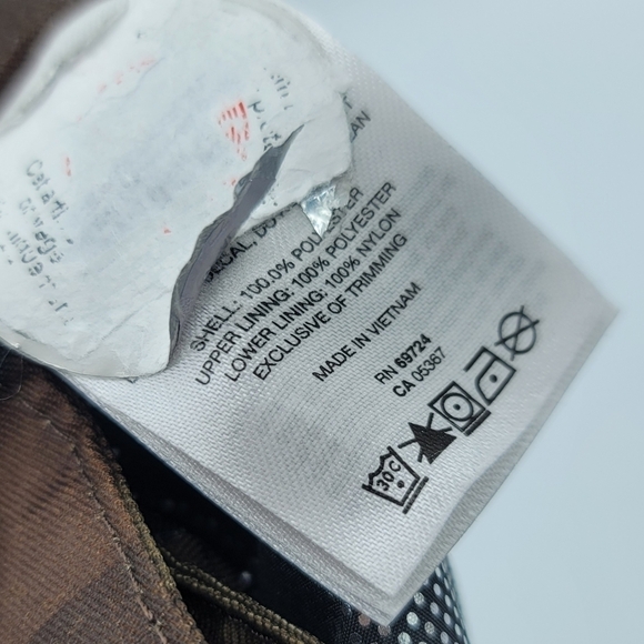 Columbia Snow Pants Omnitech Size S Brown Camouflage #702 - Picture 13 of 16